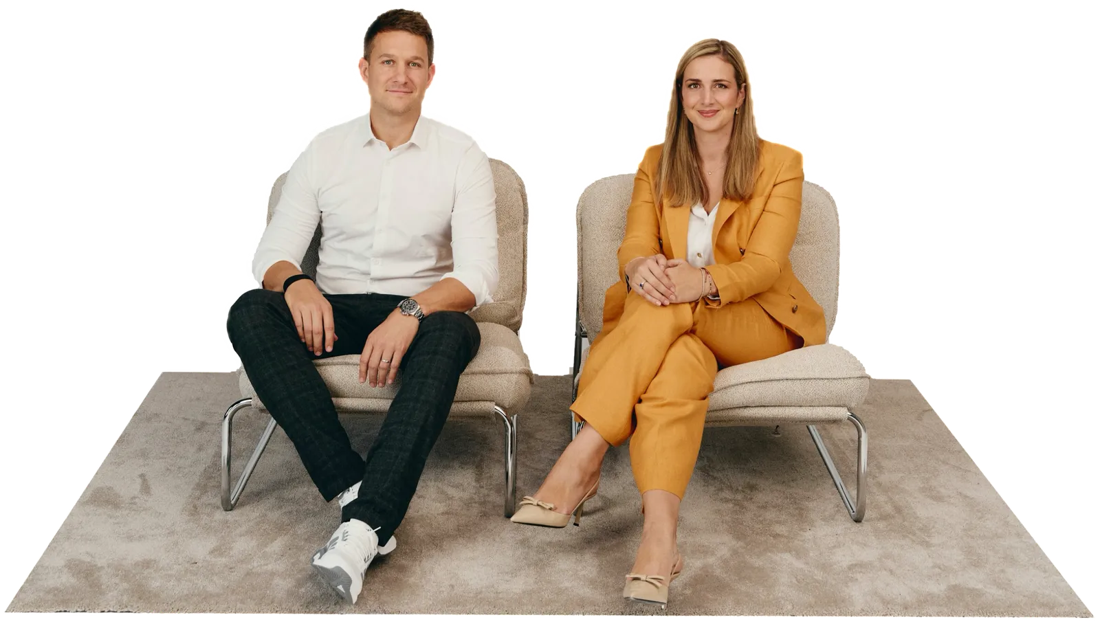 Julian Schöpf und Lisa Peer, die Geschäftsführung von EVITA.